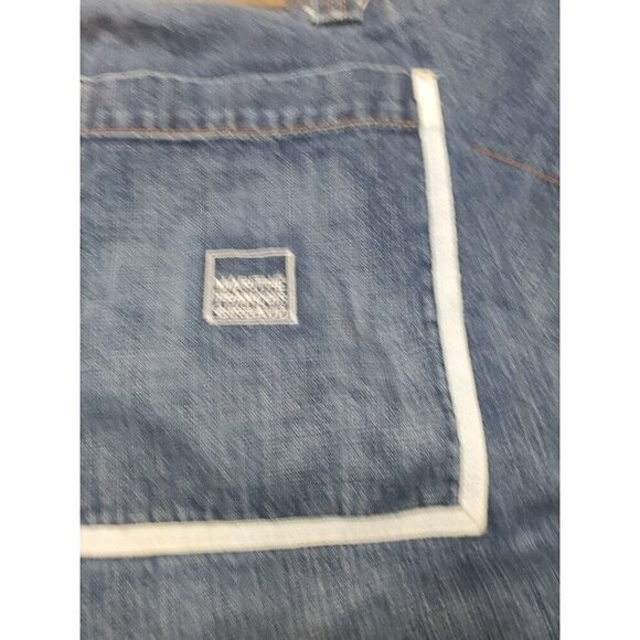 Marithe Francois Girbaud M+FG Sz 36M Shuttle Tape Denim Jeans 90s Baggy Y2K Wide - Picture 16 of 16